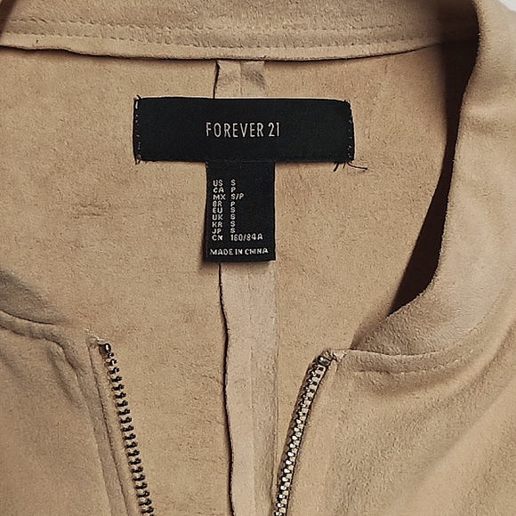 Forever 21 Super Soft Ultra Suede Jacket - Picture 2 of 10